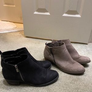 Carlos Santana booties. Bundle of 2 pair.